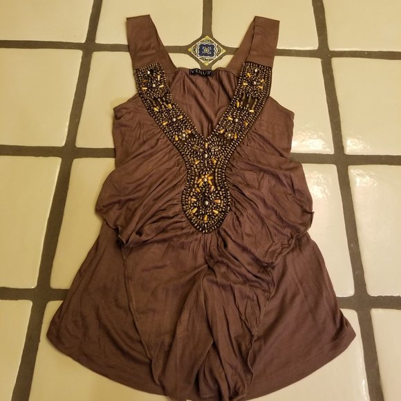 VENUS Embellished Tank Top - Picture 4 of 5